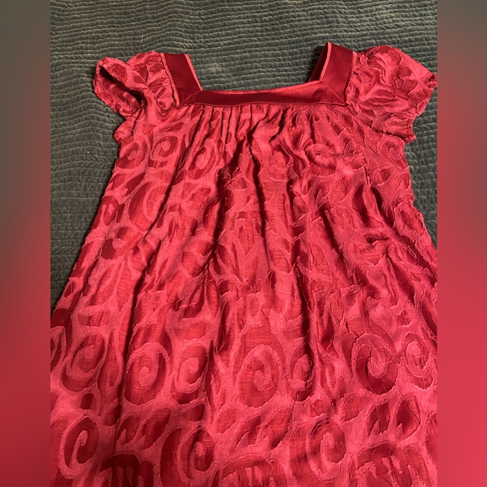 Fuchsia Floral Babydoll Dress